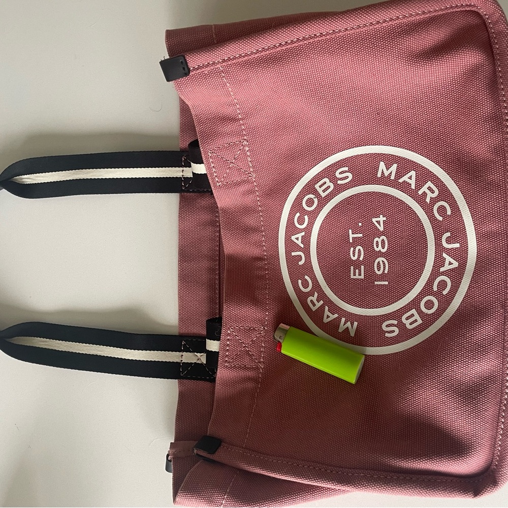 Pink Marc Jacobs tote bag